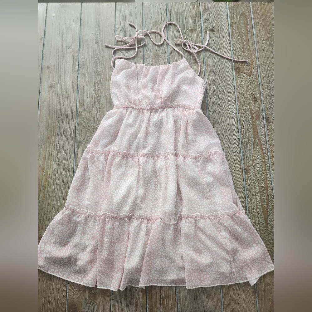 Pink Sleeveless Dress